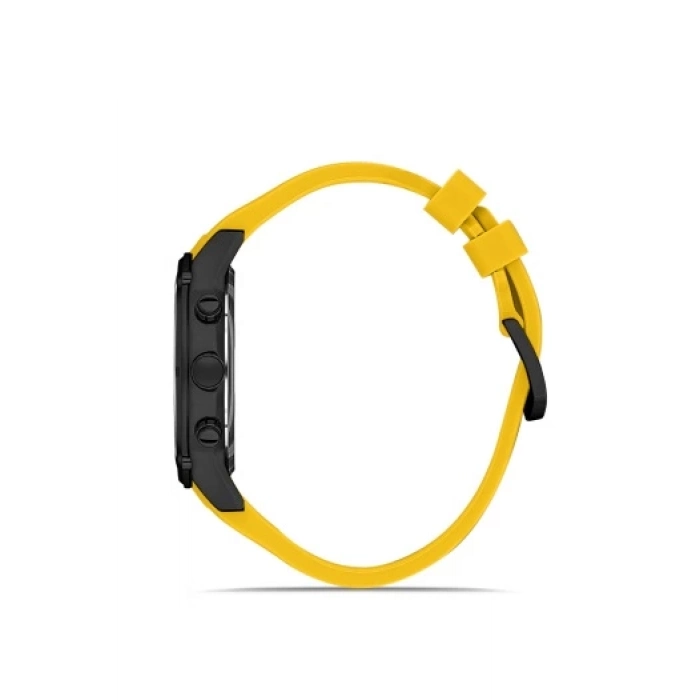Ferro Sarı Silikon Kordon Erkek Kol Saati FM31363D-ZN Tüm Fonksiyonlar Aktif 3 ATM Su Geçirmez