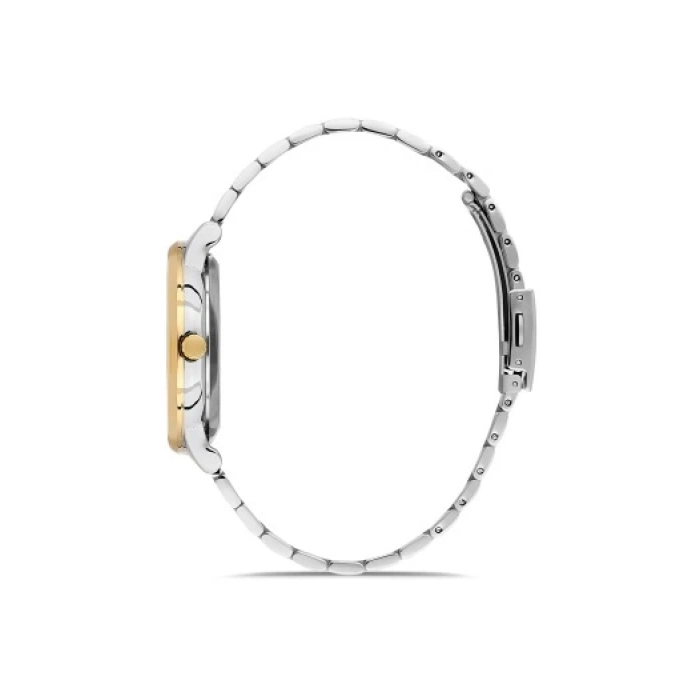 Ferro Sarı ve Gümüş Çelik Kordon Erkek Kol Saati F11479AWT-D6 3 ATM Su Geçirmez 2 Yıl Garantili