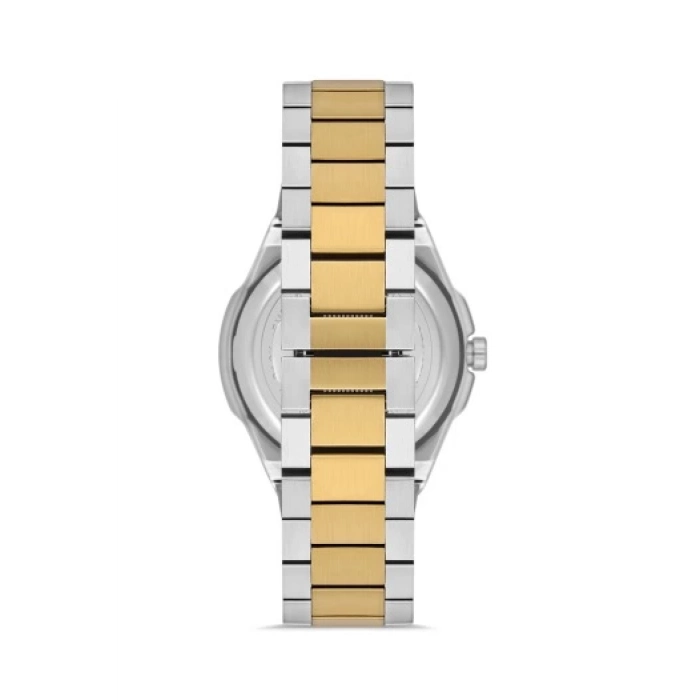 Ferro Sarı ve Gümüş Çelik Kordon Erkek Kol Saati F11500AWT-D6 3ATM Su Geçirmez 2 Yıl Garantili