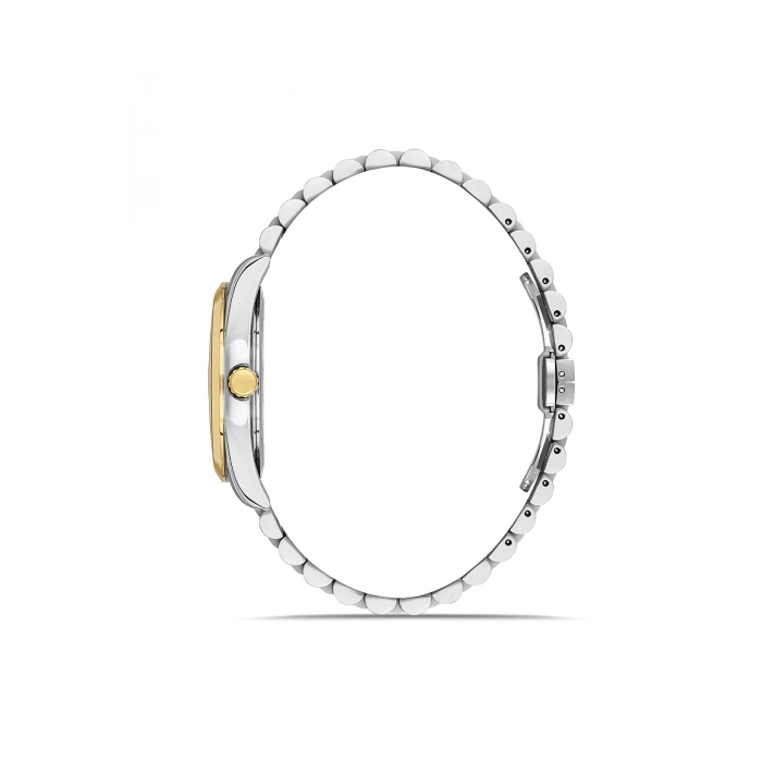 Ferro Sarı ve Gümüş Çelik Kordon Erkek Kol Saati F11567AWT-D6 3ATM Su Geçirmez 2 Yıl Garantili