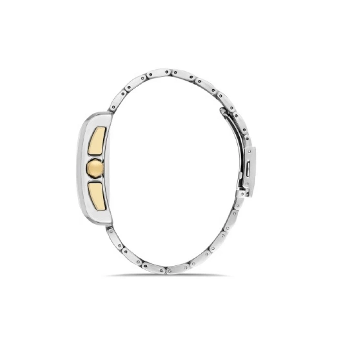 Ferro Sarı ve Gümüş Çelik Kordon Erkek Kol Saati FM11465AWT-D6 Fonksiyonları Aktif 3ATM Su Geçirmez