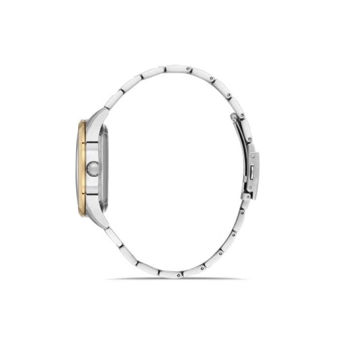 Ferro Sarı ve Gümüş Çelik Kordon Erkek Kol Saati FM31440A-D6 Otomatik Makine 3 ATM Su Geçirmez