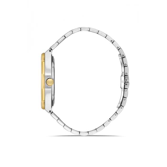 Ferro Sarı ve Gümüş Çelik Kordon Erkek Kol Saati FM43015A-A
