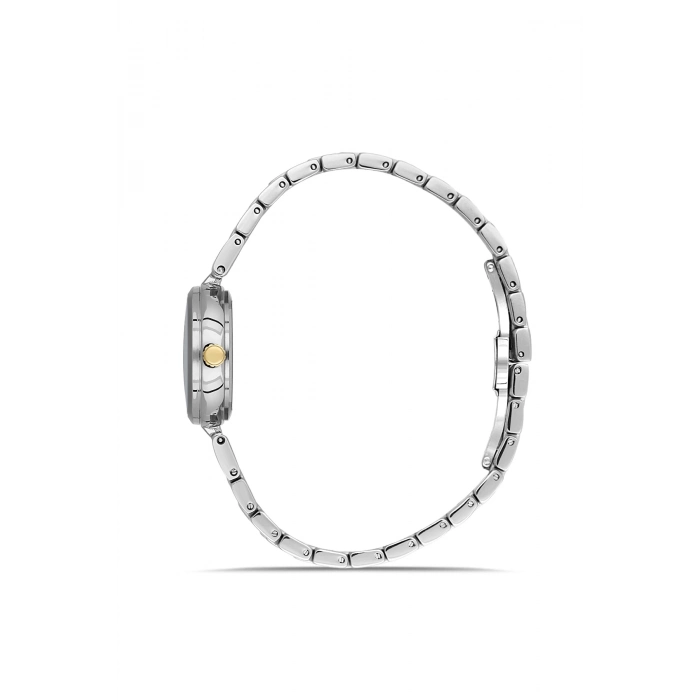 Ferro Sarı ve Gümüş Çelik Kordon Kadın Kol Saati FL21617AWT-D15 3ATM Su Geçirmez 2 Yıl Garantili