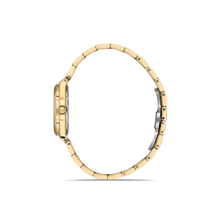 Ferro Sarı ve Gümüş Çelik Kordon Kadın Kol Saati FL21631AWT-B2 3ATM Su Geçirmez 2 YılGarantili