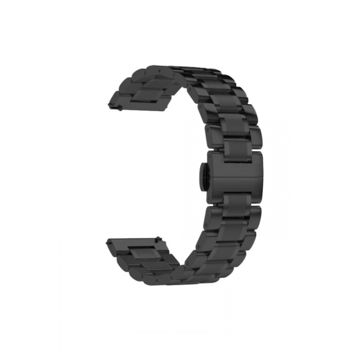 Ferro Siyah Çelik 44 mm Saat Kordonu FSWMK222-G