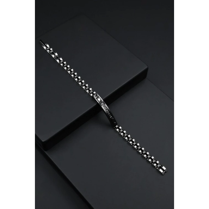 Ferro Siyah Çelik Erkek Takı FRJ10070-G