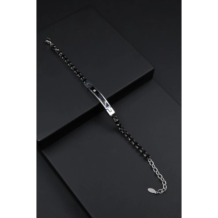 Ferro Siyah Çelik Erkek Takı FRJ10071-G