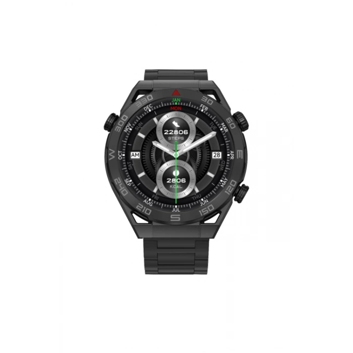 Ferro Siyah Çelik Kordon Akıllı Kol Saati FSW1115A-G