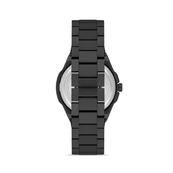 Ferro Siyah Çelik Kordon Erkek Kol Saati F11500AWT-G 3 ATM Su Geçirmez 2 Yıl Garantili HediyePaketli