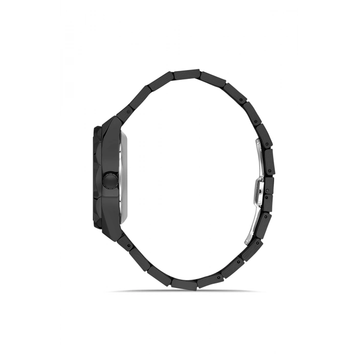 Ferro Siyah Çelik Kordon Erkek Kol Saati F31538AWT-G 3ATM Su Geçirmez 2 Yıl Garantili HediyePaketli