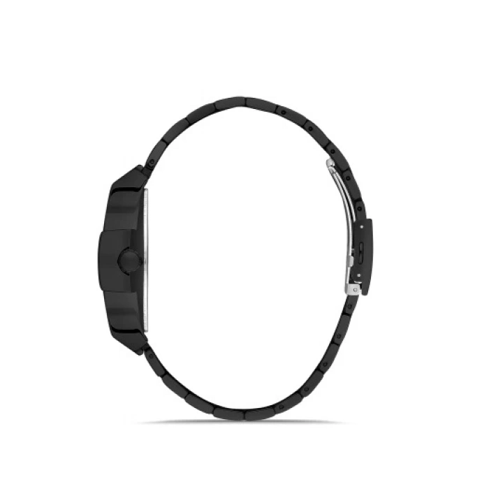 Ferro Black Steel Strap Mens Wristwatch FM11437A-G