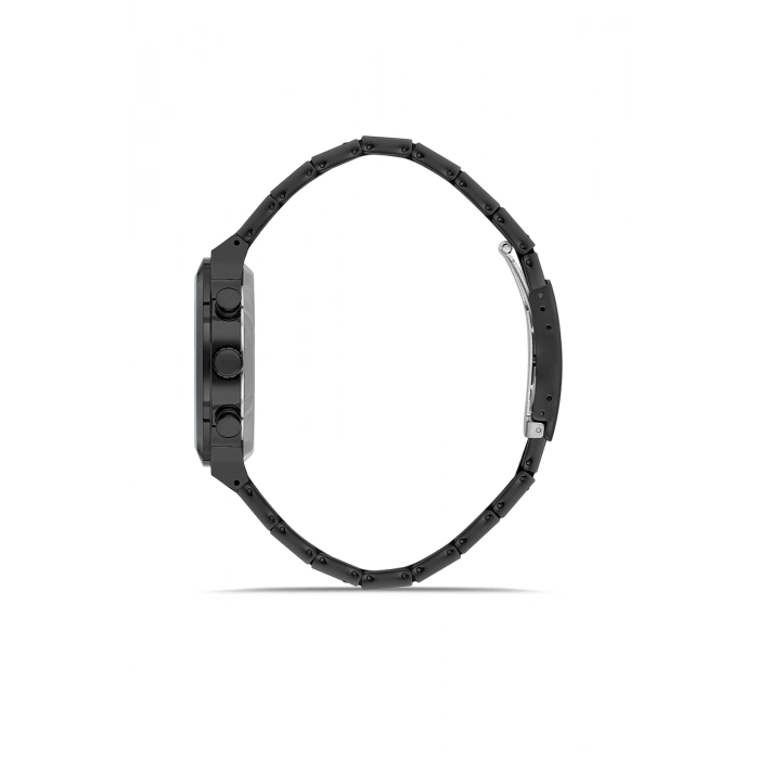 Ferro Siyah Çelik Kordon Erkek Kol Saati FM11568A-G