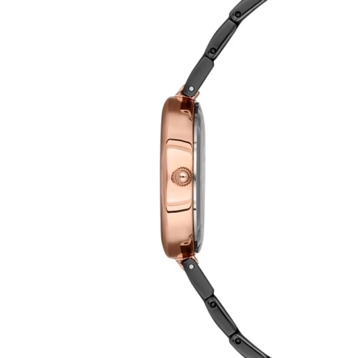 Ferro Black Steel Strap Womens Wristwatch F21100A-Q