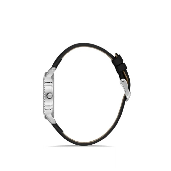 Ferro Siyah Deri Kordon Kadın Kol Saati FL21264B-A 3ATM Su Geçirmez 2 Yıl Garantili Hediye Paketli