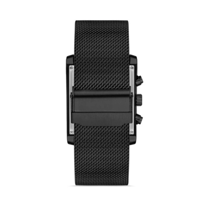 Ferro Black Mesh Strap Mens Wristwatch FM41292C-G