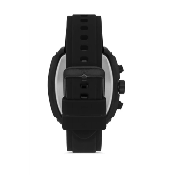 Ferro Siyah Silikon Kordon Erkek Kol Saati FM11001D-B Fonksiyonları Aktif 3ATM SuGeçirmez