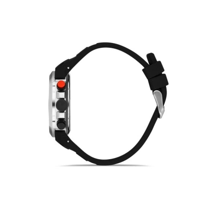 Ferro Black Silicone Band Mens Wristwatch FM11002D-J