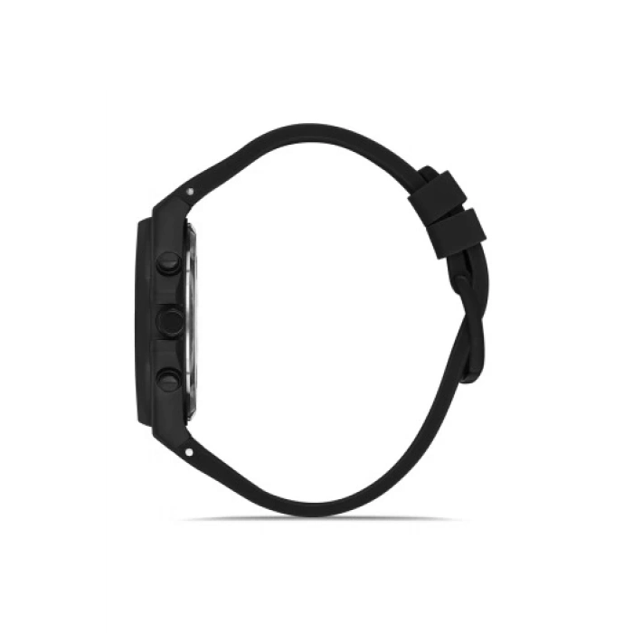 Ferro Siyah Silikon Kordon Erkek Kol Saati FM11307D-G Fonksiyonları Aktif 3ATM Su Geçirmez