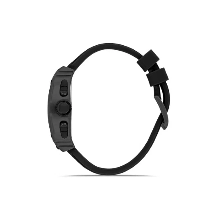 Ferro Siyah Silikon Kordon Erkek Kol Saati FM11351D-G Fonksiyonları Aktif 3ATM Su Geçirmez