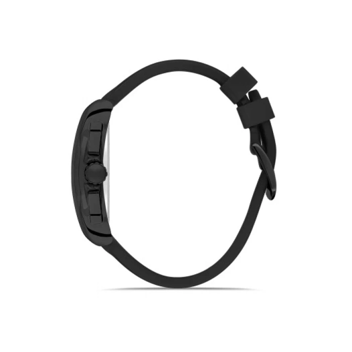 Ferro Siyah Silikon Kordon Erkek Kol Saati FM11444D-G Fonksiyonları Aktif 3ATM Su Geçirmez