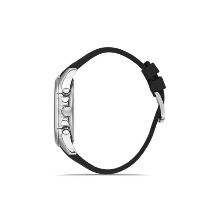 Ferro Black Silicone Band Mens Wristwatch FM31359D-J