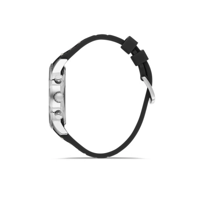 Ferro Siyah Silikon Kordon Erkek Kol Saati FM31360D-J2  Tüm Fonksiyonları Aktif 3 ATM Su Geçirmez