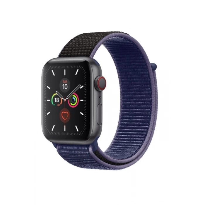 Ferro Black and Purple Fabric Band FSWKEB(42-44mm)-SM