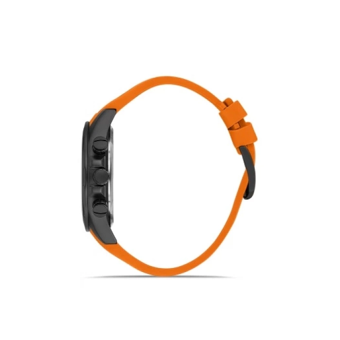 Ferro Turunucu Silikon Kordon Erkek Kol Saati FM31361D-ZL Fonksiyonları Aktif 3 ATM Su Geçirmez