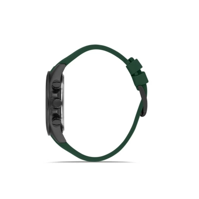 Ferro Yeşil Silikon Kordon Erkek Kol Saati FM31361D-ZJ10 Tüm Fonksiyonları Aktif 3 ATM Su Geçirmez