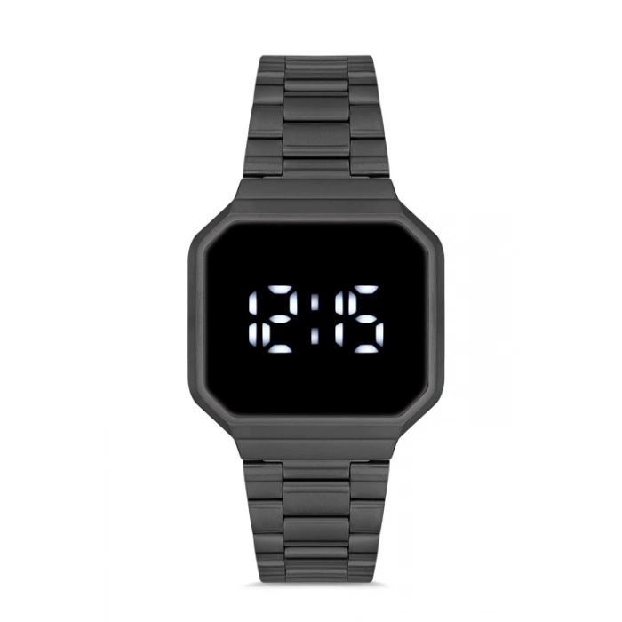 Toms Black Steel Strap Mens Wristwatch T11163A-G