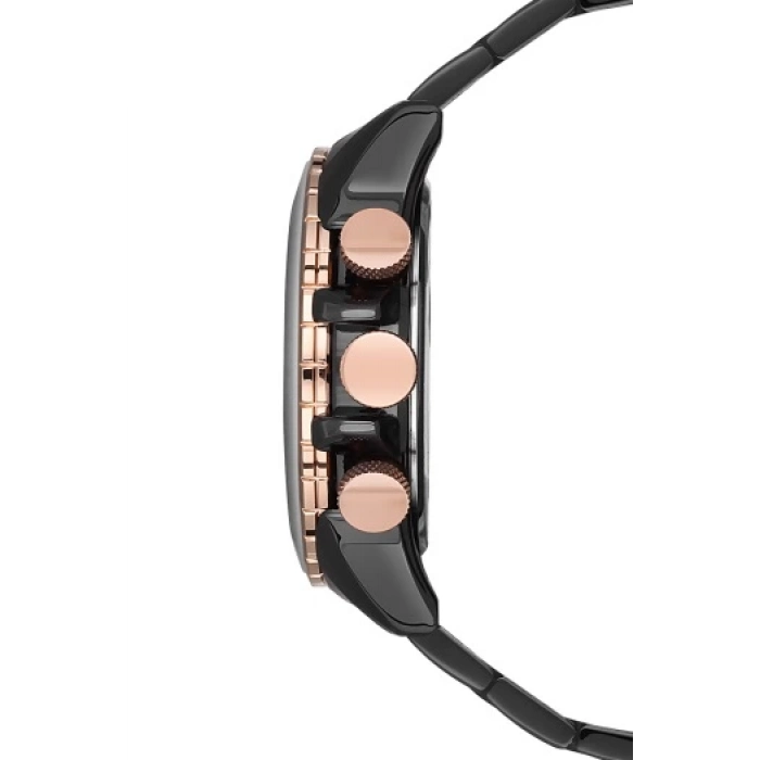 Toms Siyah Çelik Kordon Erkek Kol Saati TM1542A-908-R 3 ATM Su Geçirmez 2 Yıl Garantili