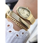 Ferro Sarı Çelik Kordon Kadın Kol Saati FL40154A-B4 3ATM Su Geçirmez 2 Yıl Garantili HediyePaketli