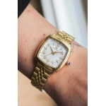 Ferro Sarı Çelik Kordon Kadın Kol Saati FL21644A-B 3ATM Su Geçirmez 2 Yıl Garantili HediyePaketli