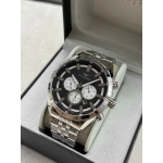 Ferro Gümüş Çelik Kordon Erkek Kol Saati FM43027A-A2 Tüm Fonksiyonlar Aktif 3ATM Su Geçirmez