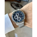 Ferro Gümüş Çelik Kordon Erkek Kol Saati FM43023AWT-A3 Tüm Fonksiyonlar Aktif 3ATM Su Geçirmez