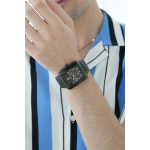 Ferro Rose and Silver Steel Strap Mens Wristwatch F11288A-E