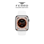 Ferro White Silicone Band Smart Watch FSW1108Pro-A