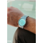 Ferro Gümüş Çelik Kordon Erkek Kol Saati F11479AWT-A15 3 ATM Su Geçirmez 2 Yıl Garantili