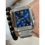 Ferro Gümüş Çelik Kordon Erkek Kol Saati FM11465AWT-A3 Fonksiyonları Aktif 3ATM Su Geçirmez