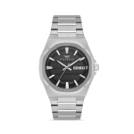 Ferro Gümüş Çelik Kordon Erkek Kol Saati FM40136A-A2 Tüm Fonksiyonlar Aktif 3 ATM Su Geçirmez