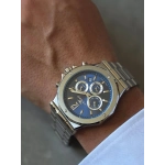 Ferro Gümüş Çelik Kordon Erkek Kol Saati FM43020A-A3 Tüm Fonksiyonlar Aktif 3 ATM Su Geçirmez