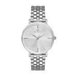 Ferro Silver Steel Strap Womens Wristwatch F21016A-A