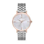 Ferro Silver Steel Strap Womens Wristwatch F21016A-E