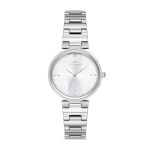 Ferro Silver Steel Strap Womens Wristwatch F21120A-A