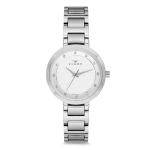 Ferro Silver Steel Strap Womens Wristwatch F81969A-900-A