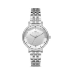 Ferro Silver Steel Steel Cord Womens Wristwatch FL21252A-A