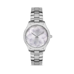 Ferro Silver Steel Strap Womens Wristwatch FL21330A-A