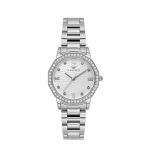 Ferro Silver Steel Strap Womens Wristwatch FL21395A-A