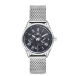 Ferro Silver Wicker Cord Womens Wristwatch F11011C-1005-A2
